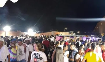 'Covid-fiesta' realizada el pasado fin de semana. 