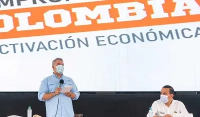 Iván Duque, presidente.