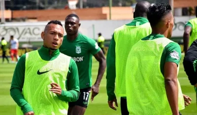 Jarlan Barrera, jugador de Atletico Nacional. 