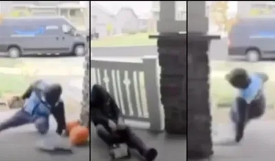 Los dos resbalones del mensajero. 