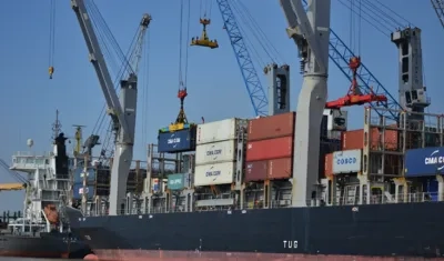 Puerto de Barranquilla mejoró su movimiento de carga.