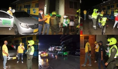 Imágenes de las ‘Caravanas de la Legalidad’.