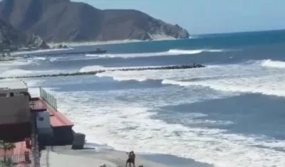 Santa Marta suspende actividad marítima por coletazo de tormenta tropical.