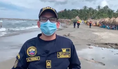 Neyl Pérez, Capitán de Puerto de Barranquilla (e).