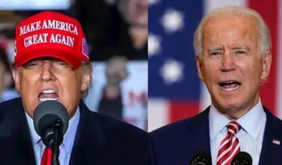 Donald Trump y Joe Biden