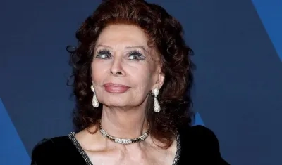 Sofía Loren, actriz italiana.