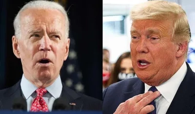 Biden y Trump