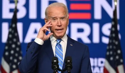 El candidato demócrata a la Casa Blanca, Joe Biden.
