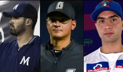 Ozney Guillén, Jorge Cortés y José Mosquera ya están confirmados. 