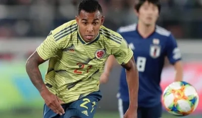 Sebastián Villa, jugador colombiano. 