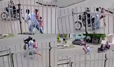 Imágenes del suceso.