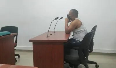 Rafael de Jesús Murillo Suárez durante la audiencia virtual. 