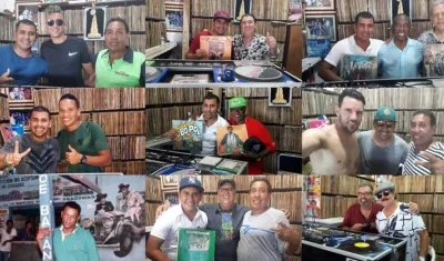 Artistas y deportistas que han visitado el lugar.