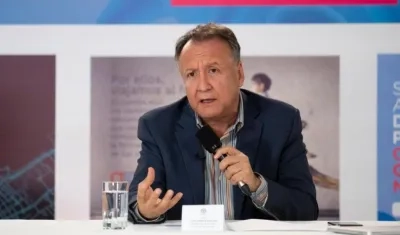 El Viceministro de Salud, Luis Alexander Moscoso.