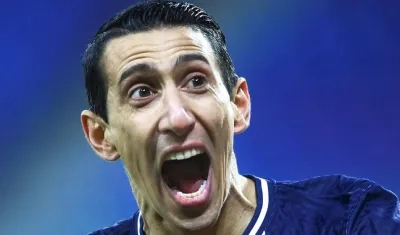 Ángel Di María, jugador argentino. 