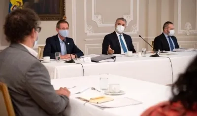 El encuentro en la Casa de Nariño.