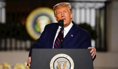 El presidente de Estados Unidos, Donald Trump.