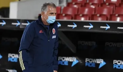 Carlos Queiroz, técnico de la Selección Colombia. 