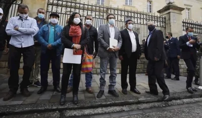 Delegación de FARC.