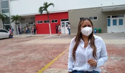 Eimy Liz Camargo, gerente Hospital de Malambo.