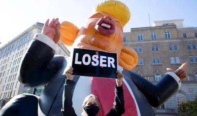 Imagen de manifestación en Nueva York.