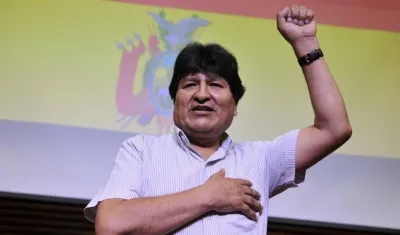 El expresidente boliviano Evo Morales.