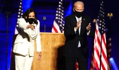 Joe Biden y Kamala Harris.