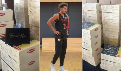 Trae Young, jugador de Atlanta. 