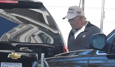 Donald Trump, presidente saliente de Estados Unidos.