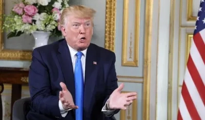 Donald Trump, presidente de Estados Unidos.