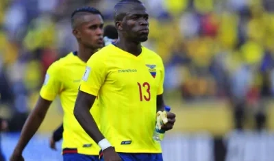 Enner Valencia es uno de los convocados que militan en el exterior. 