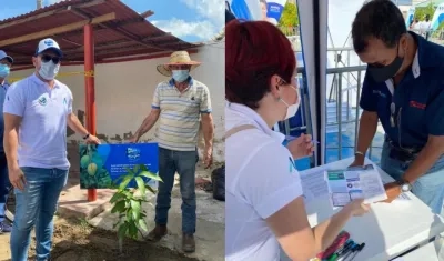 Jornada de atención en el municipio de Palmar de Varela. 