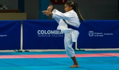 Practicante de la disciplina del Karate Do. 