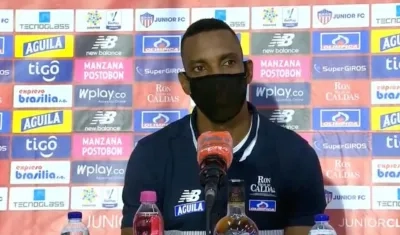 Luis Amaranto Perea, DT (e) del Junior.