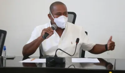 El diputado Gersel Pérez.