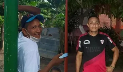 Alejandro Rafael Solano Galindo y Johan del Cristo Varela Ruíz, las víctimas.