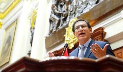 Martin Vizcarra, el Presidente destituído.