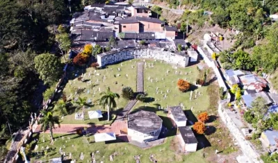 Cementerio Las Mercedes, en Dabeiba.