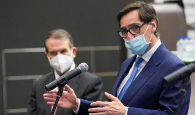 El ministro de Sanidad, Salvador Illa.