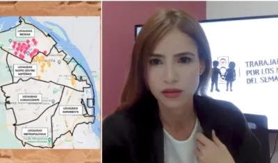 Silvana Puello, primera dama del Distrito.