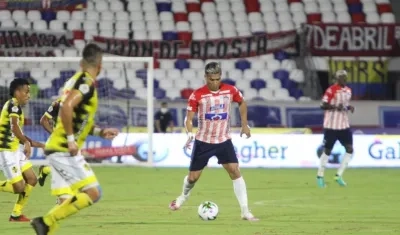 Teófilo Gutiérrez, delantero de Junior. 