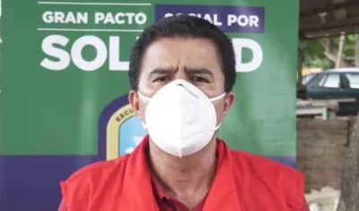 Rodolfo Ucrós, alcalde de Soledad.
