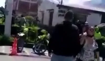 Imagen del incendio.