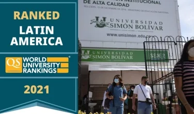Imágenes de ranking y Unisimón.
