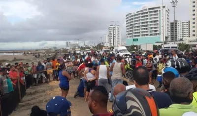 El cuerpo de unos de los menores fue encontrado en la mañana de este jueves. 