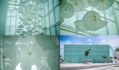 Las artesanías que engalanan el Pabellón.