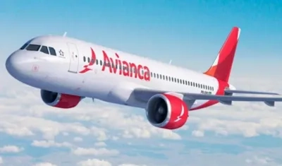 Avión de Avianca.