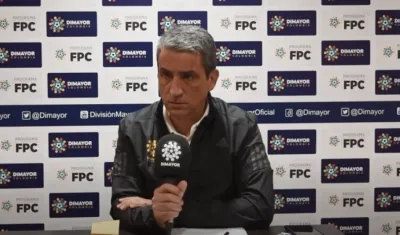 Fernando Jaramillo, presidente de la Dimayor. 