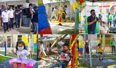 Imágenes del acto de entrega del Alcalde.