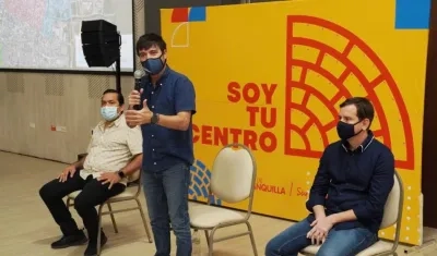 El Alcalde de Barranquilla, Jaime Pumarejo.